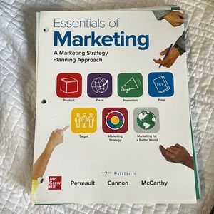 Essentials of Marketing textbook
